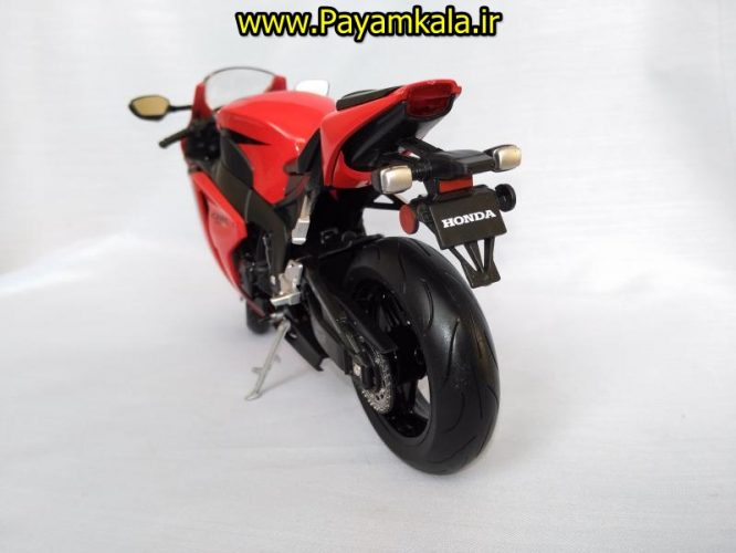 (سایز بزرگ) ماکت فلزی موتورسیکلت هوندا (Honda CBR1000RR BY WELLY)(1/10)