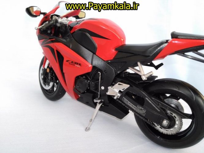 (سایز بزرگ) ماکت فلزی موتورسیکلت هوندا (Honda CBR1000RR BY WELLY)(1/10)