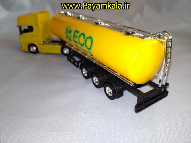 (تانکر) ماکت تریلی اسکانیا (SCANIA V8 R730) سایز 1:64 ساخت WELLY