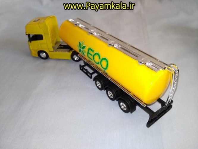 (تانکر) ماکت تریلی اسکانیا (SCANIA V8 R730) سایز 1:64 ساخت WELLY