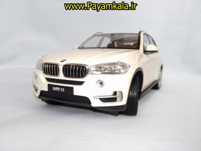 ماکت ب ام و X5 (بی ام دبلیو BMW) بزرگ 1:24 ساخت WELLY (رنگ سفید)