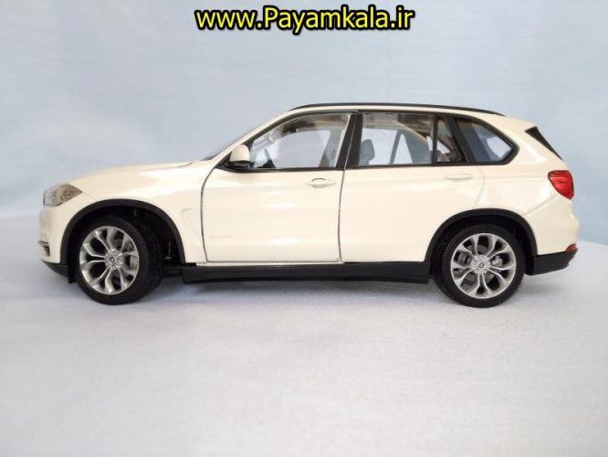 ماکت ب ام و X5 (بی ام دبلیو BMW) بزرگ 1:24 ساخت WELLY (رنگ سفید)