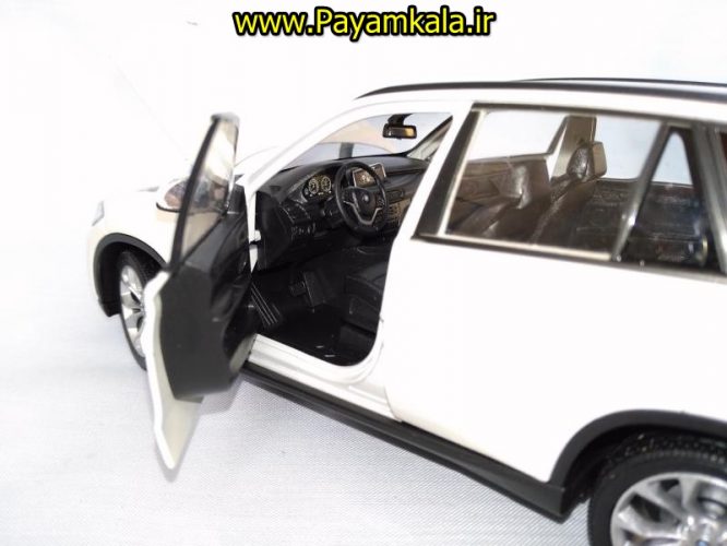 ماکت ب ام و X5 (بی ام دبلیو BMW) بزرگ 1:24 ساخت WELLY (رنگ سفید)