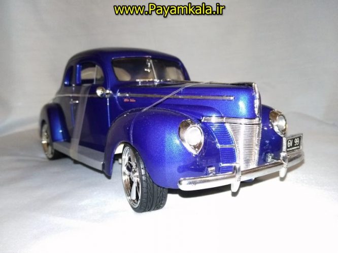 ماکت فورد دلوکس 1940 کاستوم کلاسیک بزرگ (1:18) موتورمکس (1940 FORD DELUXE)