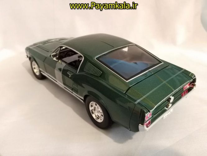 ماکت فورد موستانگ مایستو بزرگ (1:18) مدل 1967 FORD MUSTANG GTA FASTBACK