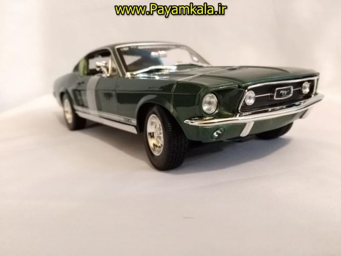 ماکت فورد موستانگ مایستو بزرگ (1:18) مدل 1967 FORD MUSTANG GTA FASTBACK