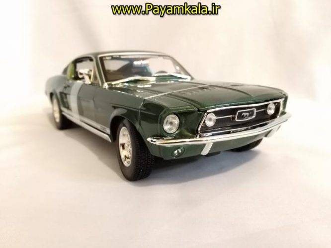 ماکت فورد موستانگ مایستو بزرگ (1:18) مدل 1967 FORD MUSTANG GTA FASTBACK