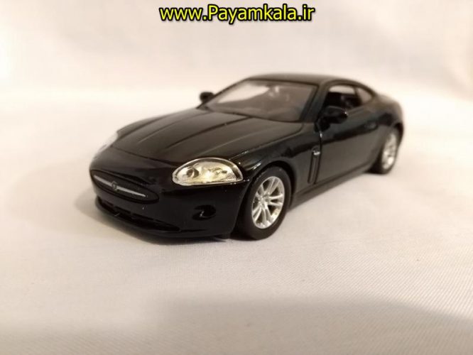 ماشین اسباب بازی جگوار (JAGUAR XK COUPE 1/32 BY WELLY)