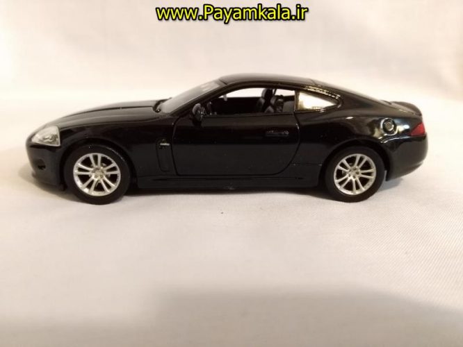 ماشین اسباب بازی جگوار (JAGUAR XK COUPE 1/32 BY WELLY)