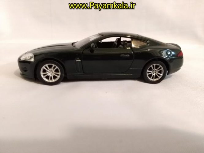 ماشین اسباب بازی جگوار (JAGUAR XK COUPE 1/32 BY WELLY)