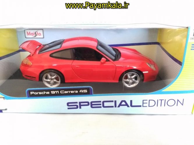 ماکت پورشه کررا 911 بزرگ (1:18) مدل PORSCHE 911 CARRERA S BY MAISTO