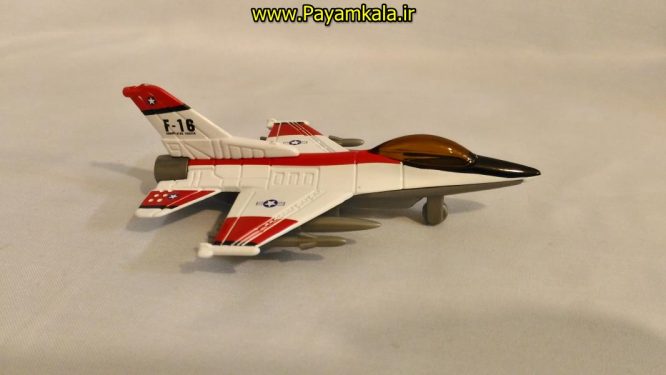 هواپیما جنگنده F-16 فلزی عقب کش (HUA PENG)