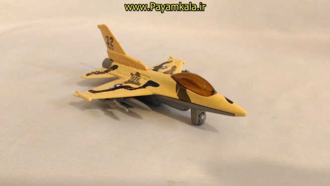 هواپیما جنگنده F-16 فلزی عقب کش (HUA PENG)