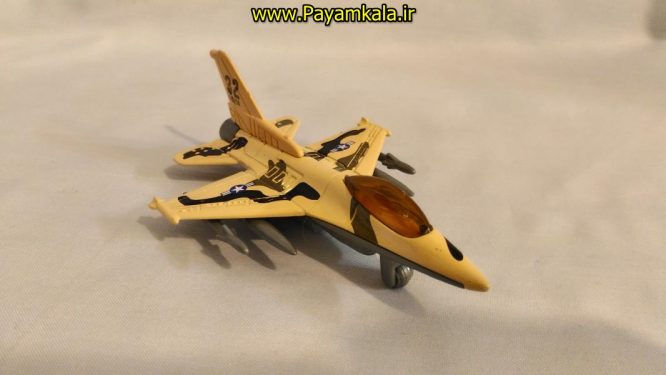 هواپیما جنگنده F-16 فلزی عقب کش (HUA PENG)