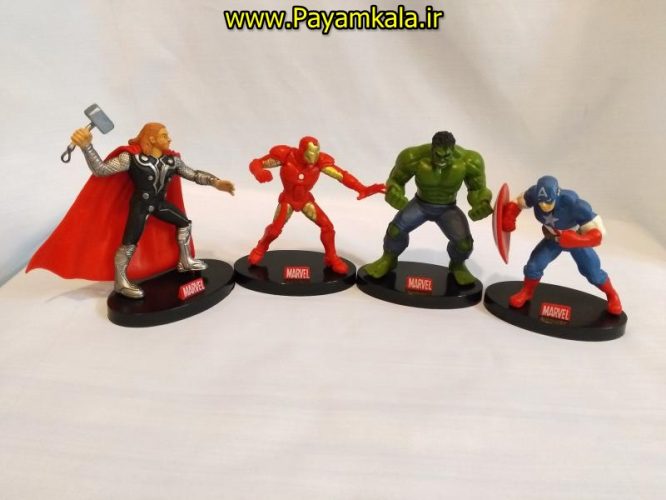 ست 4 عدد فیگور شخصیت های اونجرز AVENGERS