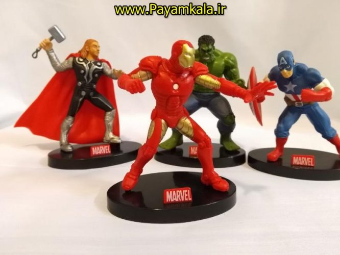 ست 4 عدد فیگور شخصیت های اونجرز AVENGERS