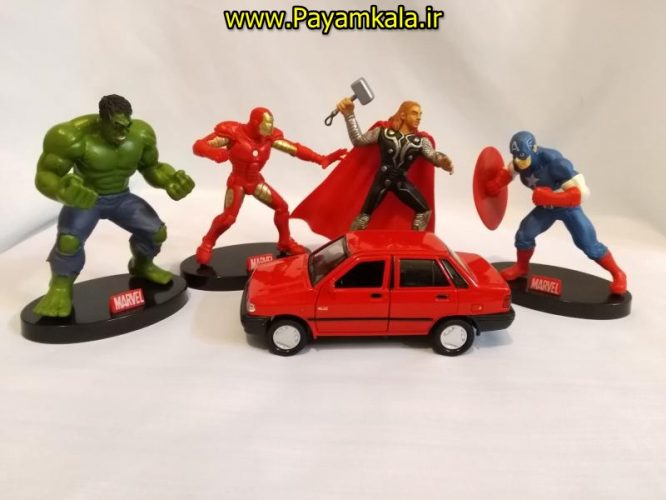 ست 4 عدد فیگور شخصیت های اونجرز AVENGERS