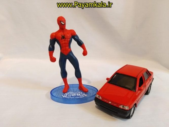 ست 7 عدد فیگور شخصیت های مرد عنکبوتی SPIDERMAN