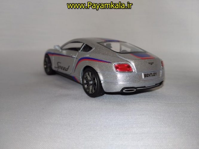 ماشین اسباب بازی بنتلی (BENTLEY CONTINENTAL SUPERSPORTS 1/32 BY KINSMART) سفید