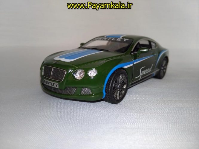 ماشین اسباب بازی بنتلی (BENTLEY CONTINENTAL SUPERSPORTS 1/32 BY KINSMART)