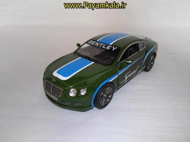 ماشین اسباب بازی بنتلی (BENTLEY CONTINENTAL SUPERSPORTS 1/32 BY KINSMART)