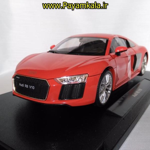 ماکت آئودی ویلی بزرگ (1:18) مدل AUDI R8 V10 BY WELLY