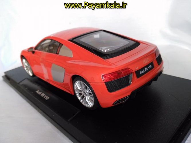 ماکت آئودی ویلی بزرگ (1:18) مدل AUDI R8 V10 BY WELLY