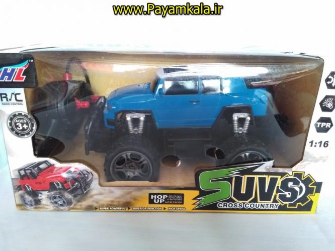 (چهارکاناله) ماشین کنترلی FJ CRUISER شارژی آفرود بزرگ مقیاس 1:16