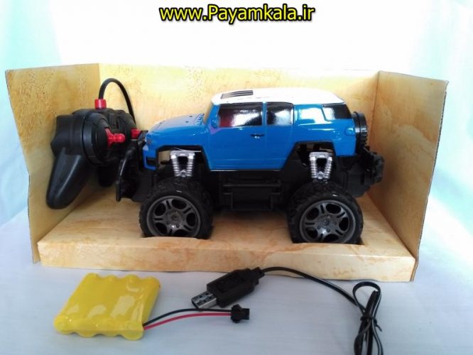 (چهارکاناله) ماشین کنترلی FJ CRUISER شارژی آفرود بزرگ مقیاس 1:16