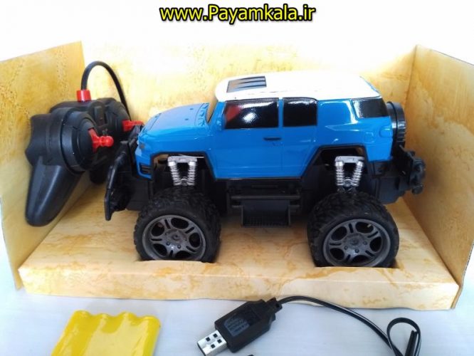 (چهارکاناله) ماشین کنترلی FJ CRUISER شارژی آفرود بزرگ مقیاس 1:16