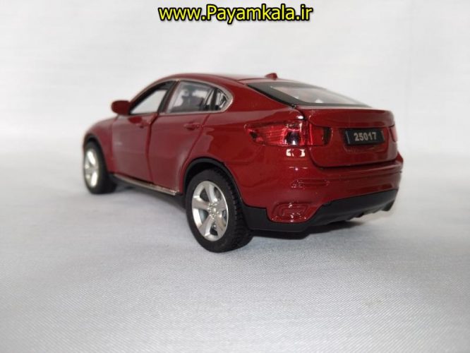 (تمام درها بازشو) ماشين بازي MZ مدل BMW X6 کد 25017 (MZ BMW X6 25017 Toys Car)