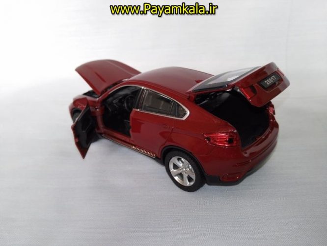 (تمام درها بازشو) ماشين بازي MZ مدل BMW X6 کد 25017 (MZ BMW X6 25017 Toys Car)