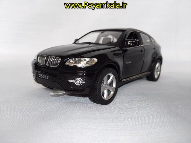 (تمام درها بازشو) ماشين بازي MZ مدل BMW X6 کد 25017 (MZ BMW X6 25017 Toys Car)