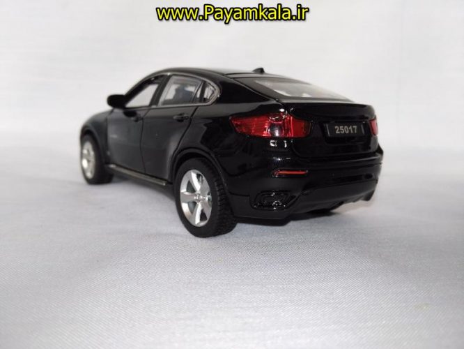 (تمام درها بازشو) ماشين بازي MZ مدل BMW X6 کد 25017 (MZ BMW X6 25017 Toys Car)