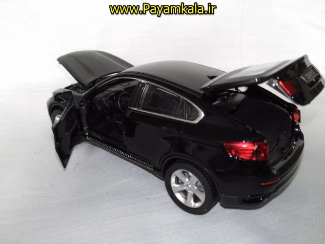 (تمام درها بازشو) ماشين بازي MZ مدل BMW X6 کد 25017 (MZ BMW X6 25017 Toys Car)