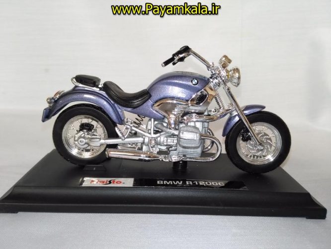 ماکت فلزی موتورسیکلت ب ام و (BMW R1200C BY MAISTO)(1/18)