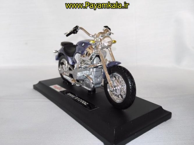 ماکت فلزی موتورسیکلت ب ام و (BMW R1200C BY MAISTO)(1/18)