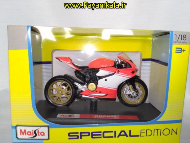 دوکاتی (DUCATI 1199 SUPERLEGGERA 2014 BY MAISTO)(1/18)