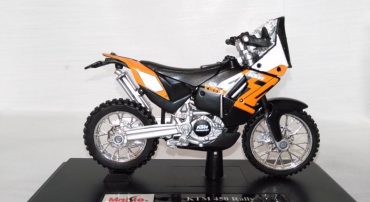 ماکت فلزی موتورسیکلت کی تی ام (KTM 450 RALLY BY MAISTO)(1/18)