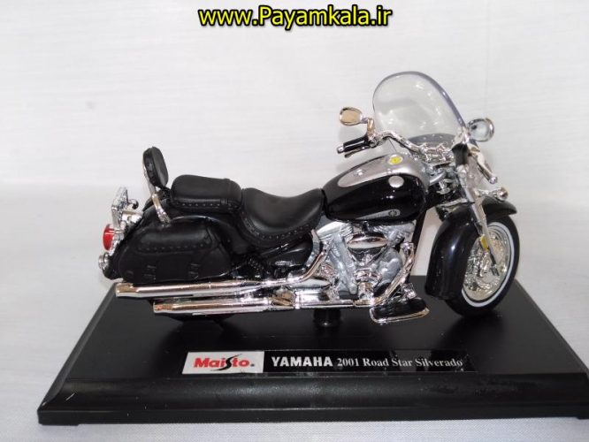 یاماها (YAMAHA 2001 ROADSTAR SILVERADO BY MAISTO)(1/18)