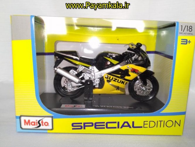 سوزوکی (SUZUKI GSX R600 BY MAISTO)(1/18)