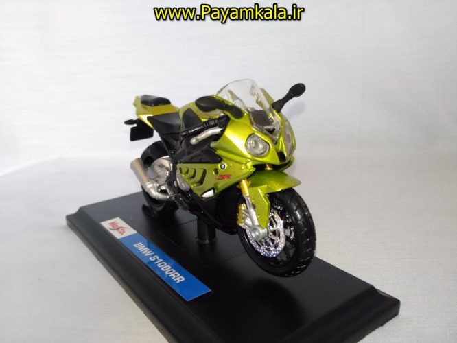 ماکت فلزی موتورسیکلت ب ام و (BMW S1000RR BY MAISTO)(1/18)