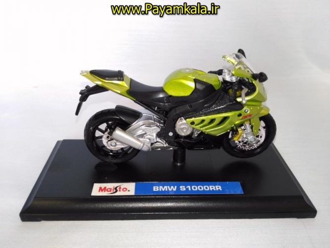 ماکت فلزی موتورسیکلت ب ام و (BMW S1000RR BY MAISTO)(1/18)