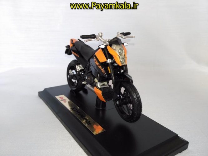 ماکت فلزی موتورسیکلت کی تی ام (KTM 690 DUKE BY MAISTO)(1/18)