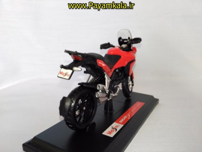 ماکت فلزی موتورسیکلت دوکاتی (DUCATI MULTISTRADA 1200S BY MAISTO)(1/18)