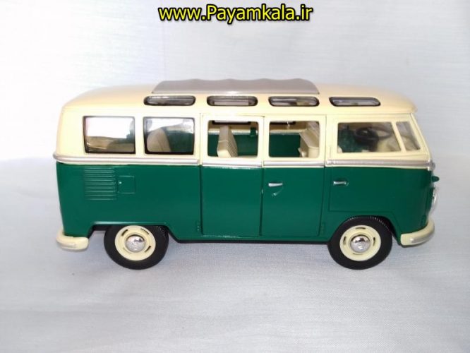 ماکت ماشین اسباب بازی فولکس استیشن بزرگ (1:24) (1962 VOLKSWAGEN CLASSICAL BUS)