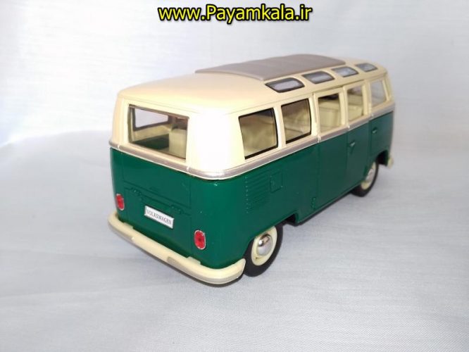 ماکت ماشین اسباب بازی فولکس استیشن بزرگ (1:24) (1962 VOLKSWAGEN CLASSICAL BUS)