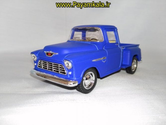 (رنگ مات) ماشین فلزی وانت شورلت فورد (1955 CHEVY STEPSIDE PICKUP)