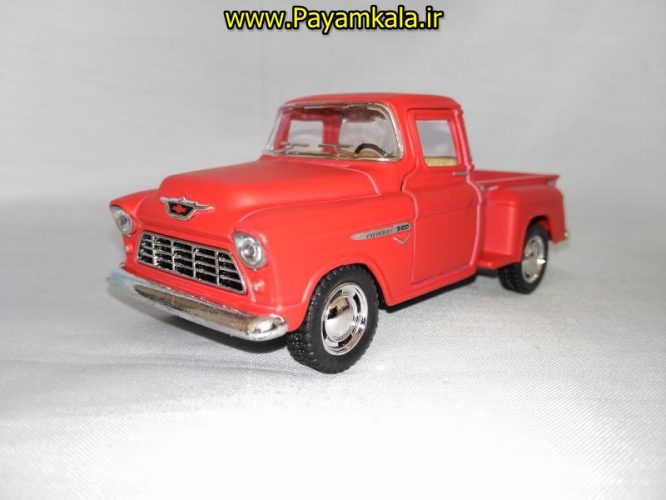 (رنگ مات) ماشین فلزی وانت شورلت فورد (1955 CHEVY STEPSIDE PICKUP)