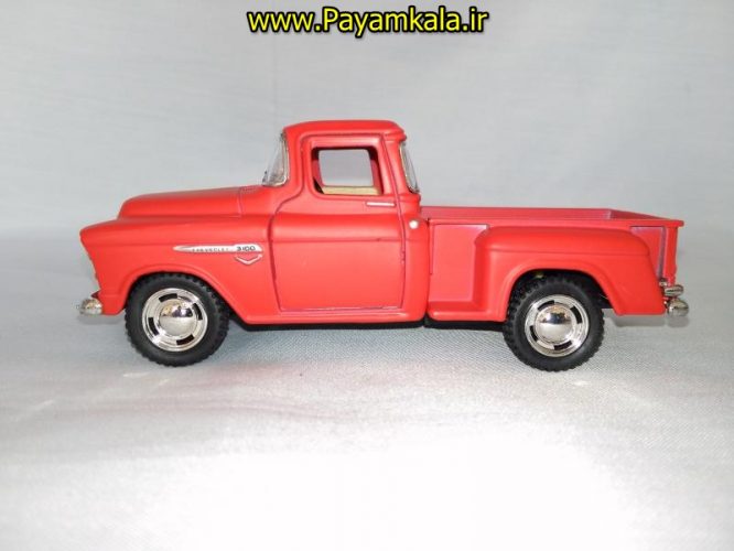 (رنگ مات) ماشین فلزی وانت شورلت فورد (1955 CHEVY STEPSIDE PICKUP)